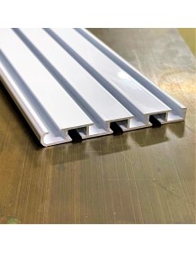 Länge 2500mm Wendevorhangschiene 3-/4-läufig weiss