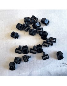 'Clic Gleiter HC1B mit Queröse in schwarz, ohne Haken, MAXI 6, Box à 100 Stk._1027