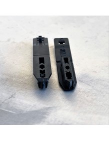 Original 'Clic STOP Feststeller HS7B schwarz von Hinno für MINI 4 und KUST 4 Set  4 Stk.