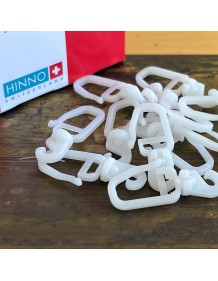 'Clic Faltenlegehaken lang drehbar HH07  für 'Clic Gleiter mit Quersöse, Box à 100 Stk._1042
