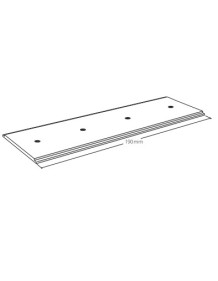 Schienenverbinder für Vorhangschiene 2-läufig_385