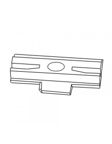 Deckenclip für Wendevorhangschiene 1-/2-läufig_453