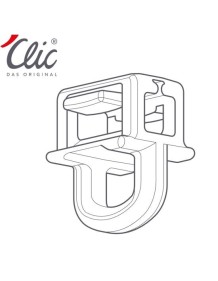 'Clic Gleiter HC02 mit Längsöse ohne Haken MAXI 6 Box  100 Stk.